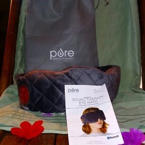 Pure sound sleep mask Wi-Fi connected built-in headphones new